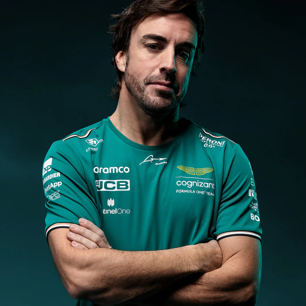 Aston Martin F1 Team 2023 Official Fernando Alonso T-Shirt - AMA23KTS